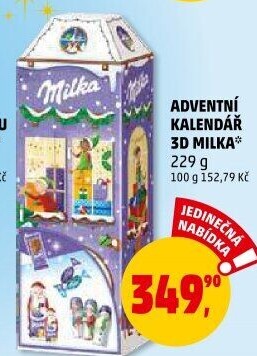 Adventní kalendář Milka
