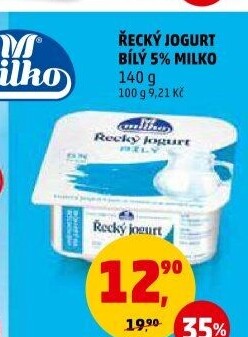 Bílý jogurt řecký 5% Milko