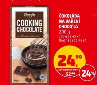 Čokoláda na vaření Choco'