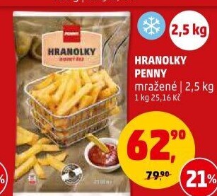 Hranolky mražené Penny