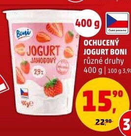 Jogurt ochucený Boni