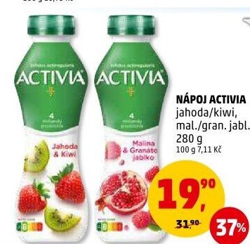 Jogurtový nápoj Activia Danone