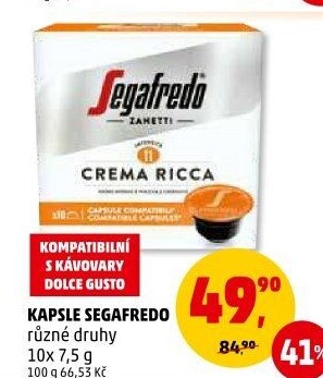Kapsle Segafredo