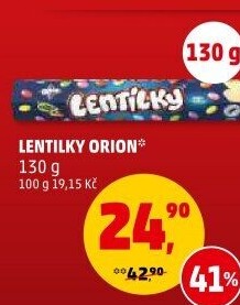 Lentilky Orion