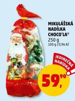 Mikulášská nadílka Choco'