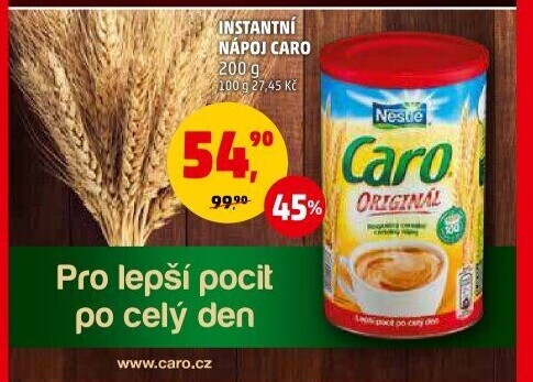 Nápoj instantní obilninový Caro Nestlé