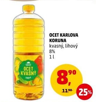 Ocet kvasný lihový Karlova Koruna