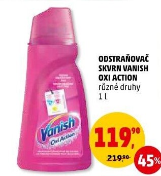 Odstraňovač skvrn gelový Vanish Oxi Action