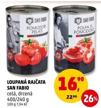 Rajčata loupaná San Fabio
