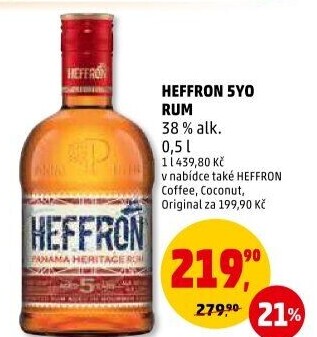 Rum Heritage 5YO Heffron Panama