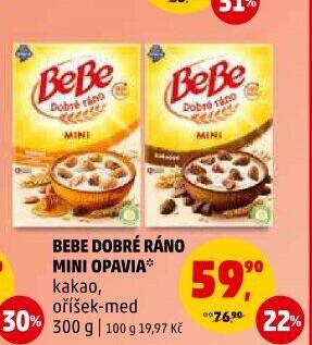 Sušenky BeBe Dobré ráno mini Opavia