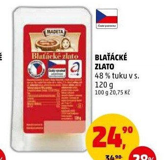 Sýr Blaťácké zlato Madeta