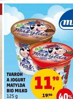 Tvaroh s jogurtem bio Matylda Milko