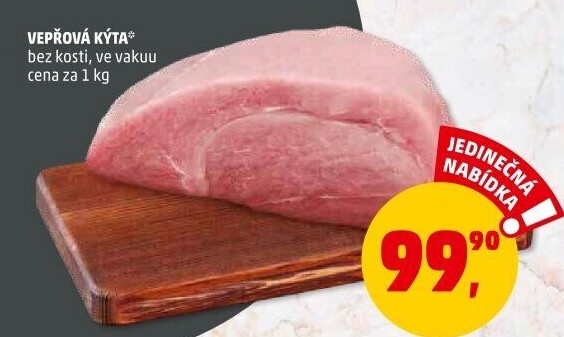 Vepřová kýta bez kosti