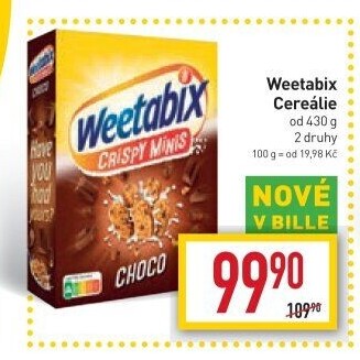Cereálie Weetabix