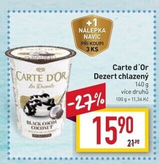 Dezert Carte D'