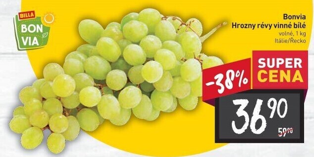 Hrozny bílé Billa Bonvia