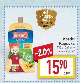 Kapsička Kostíci Danone