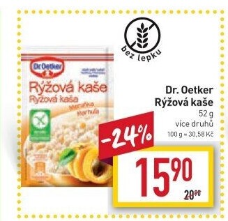Kaše rýžová bez lepku Dr. Oetker