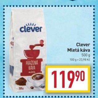 Mletá káva Clever