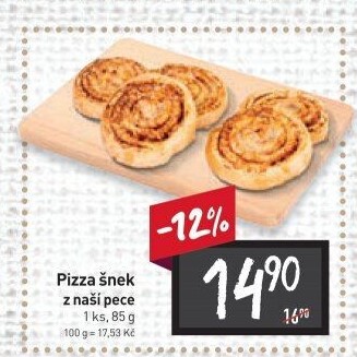 Pizza šnek