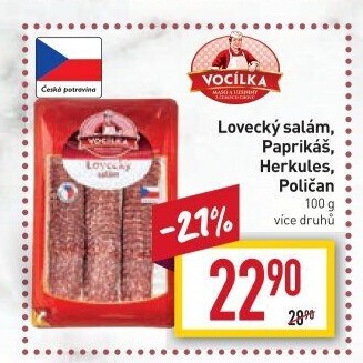 Salám lovecký Vocílka