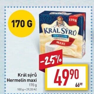 Sýr Hermelín Král sýrů