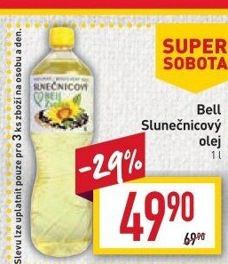 Slunečnicový olej Bell Zvolen