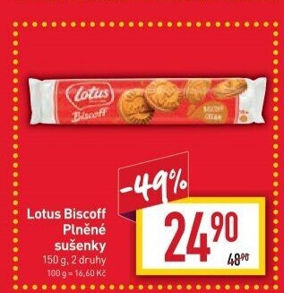 Sušenky Biscoff Lotus
