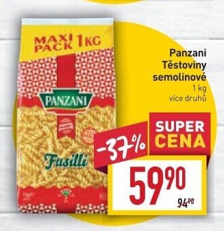 Těstoviny Panzani