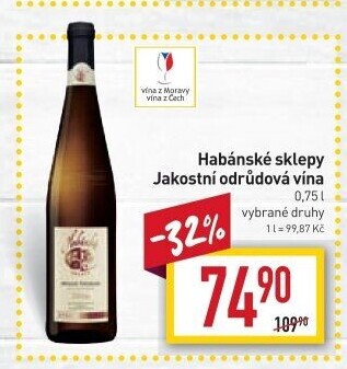 Vína Habánské sklepy