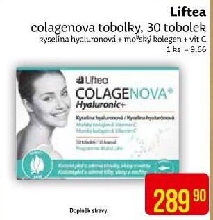Doplněk stravy Colagenova Hyaluronic+ Liftea