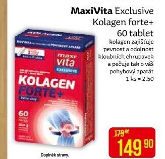 Doplněk stravy Kolagen forte Exclusive MaxiVita