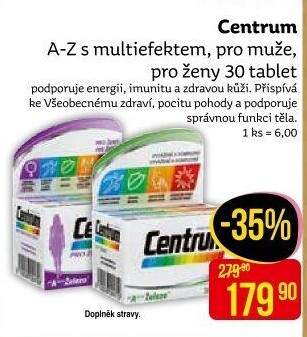Doplněk stravy pro muže Centrum