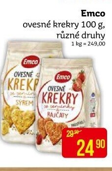 Ovesné krekry Emco