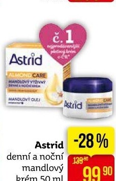 Pleťový krém výživný mandlový Astrid