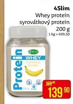 Protein syrovátkový 4Slim