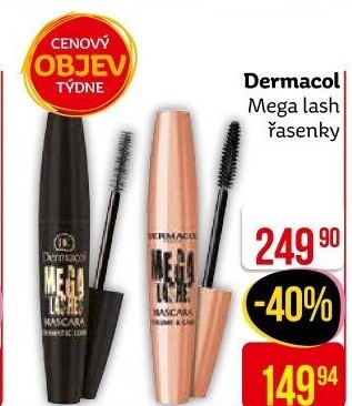 Řasenka Mega Lashes Dermacol