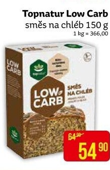 Směs na chléb Low Carb Topnatur