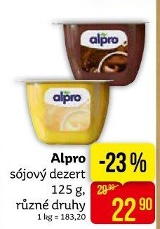 Sójový dezert Alpro Soya