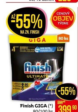 Tablety do myčky Finish