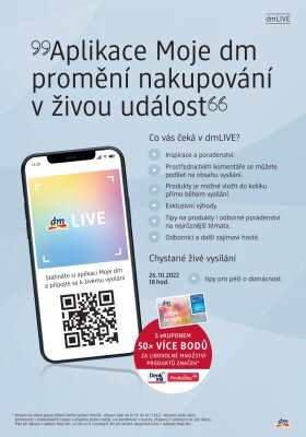 akční leták dm drogerie 13.10.2022-9.11.2022