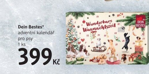 Adventní kalendář pro psy Dein Bestes