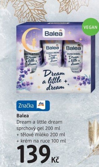Dárková kazeta Dream a little dream Balea