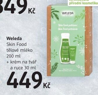 Dárková kazeta Skin Food Weleda