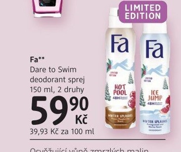 Deodorant sprej Fa