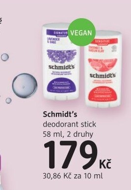 Deodorant stick Schmidt'