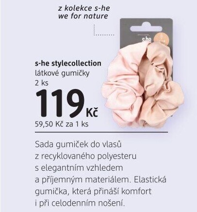 Gumičky do vlasů s-he stylecollection