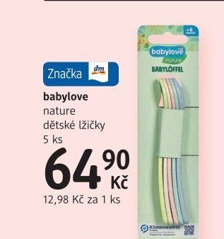Lžička dětská Nature Babylove