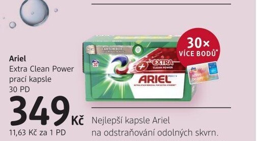 Prací kapsle Extra Clean Power Ariel